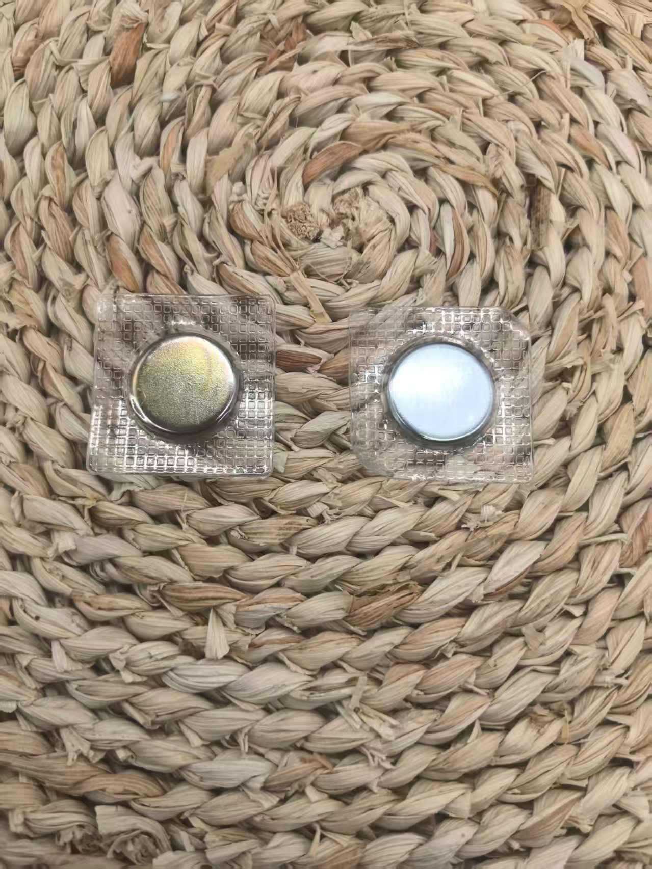 Invisible magnetic snap fasteners for down jackets wholesale